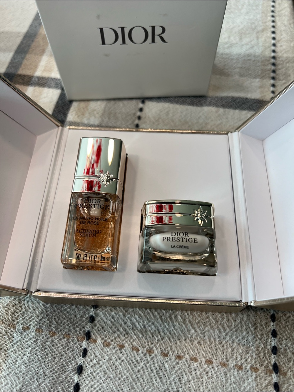 Dior Prestige Skincare Duo — Silver & Gold